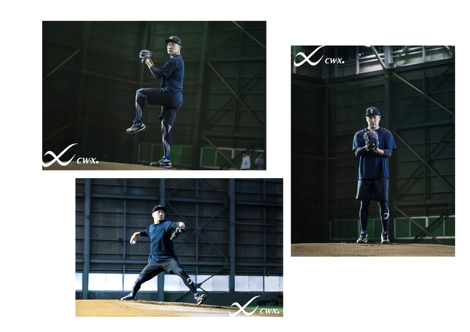 スポーツ選手撮影